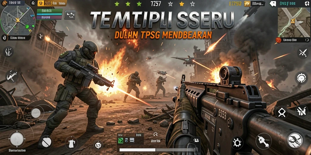 Gameplay seru dan intens di dalam <strong>2757</strong>, menampilkan aksi pertempuran yang mendebarkan.