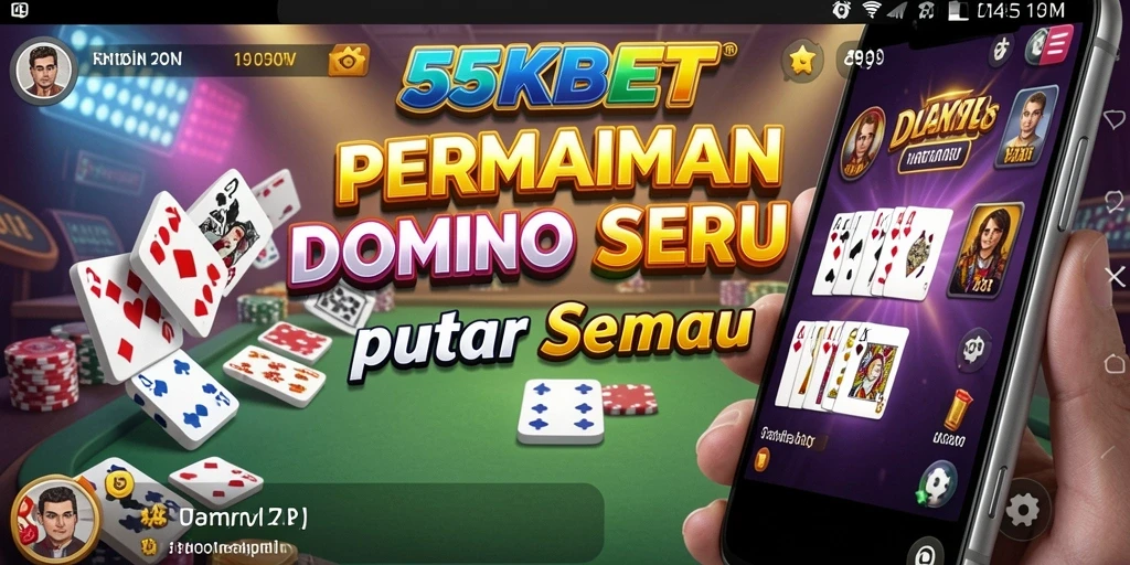 Tampilan gameplay seru 55KBET dengan pemain aktif.