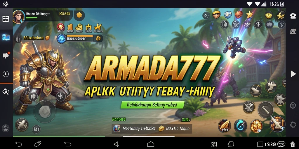 Tampilan antarmuka ARMADA777 yang modern dan user-friendly.