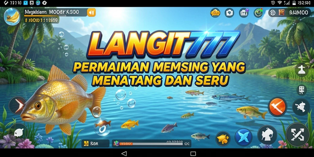 Tangkapan layar LANGIT777 menampilkan pengalaman memancing yang menyenangkan.